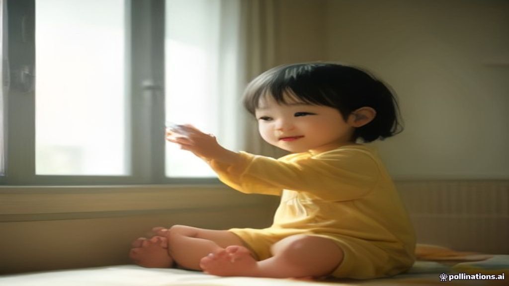 Ilustrasi ibu membimbing anak belajar merapikan mainan sendiri sebagai cara melatih kemandirian anak.
